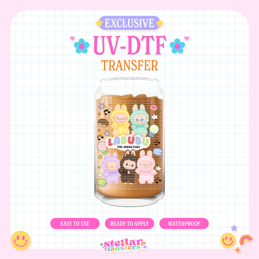 BUBBU MONSTERS EXCLUSIVE - UV DTF DECAL