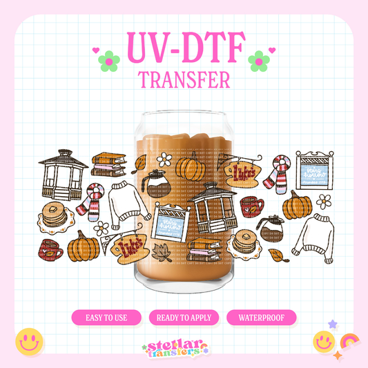 FALL HOLLOW - 16 OZ UV DTF