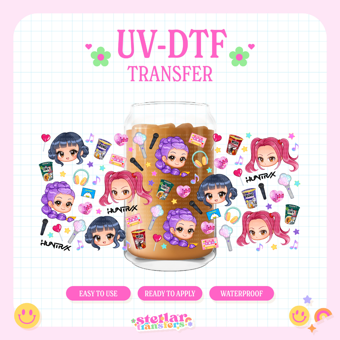 HUNTER GIRLS - 16 OZ UV DTF