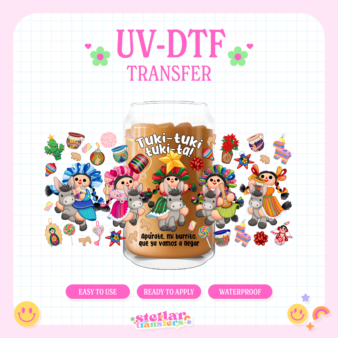 TUKI TUKI LELE DOLLS - 16 OZ UV DTF