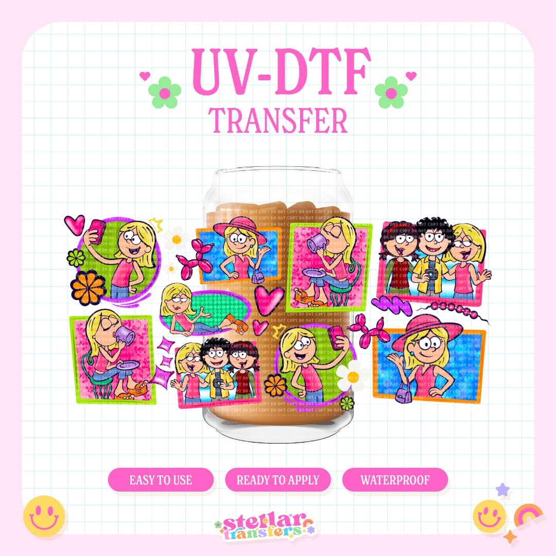 LIZ M MOVIE - 16 OZ UV DTF