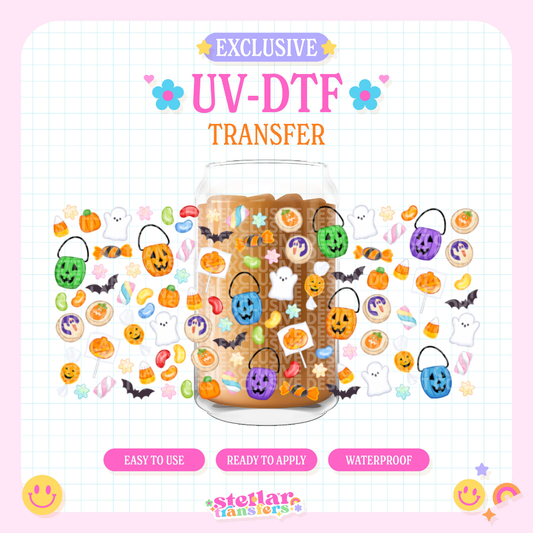 HALLOWEEN TREATS EXCLUSIVE - 16 OZ UV DTF