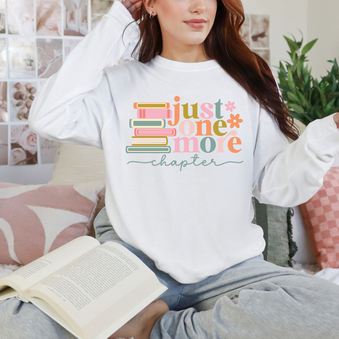 JUST ONE MORE CHAPTER - CLEAR FILM SCREEN PRINT