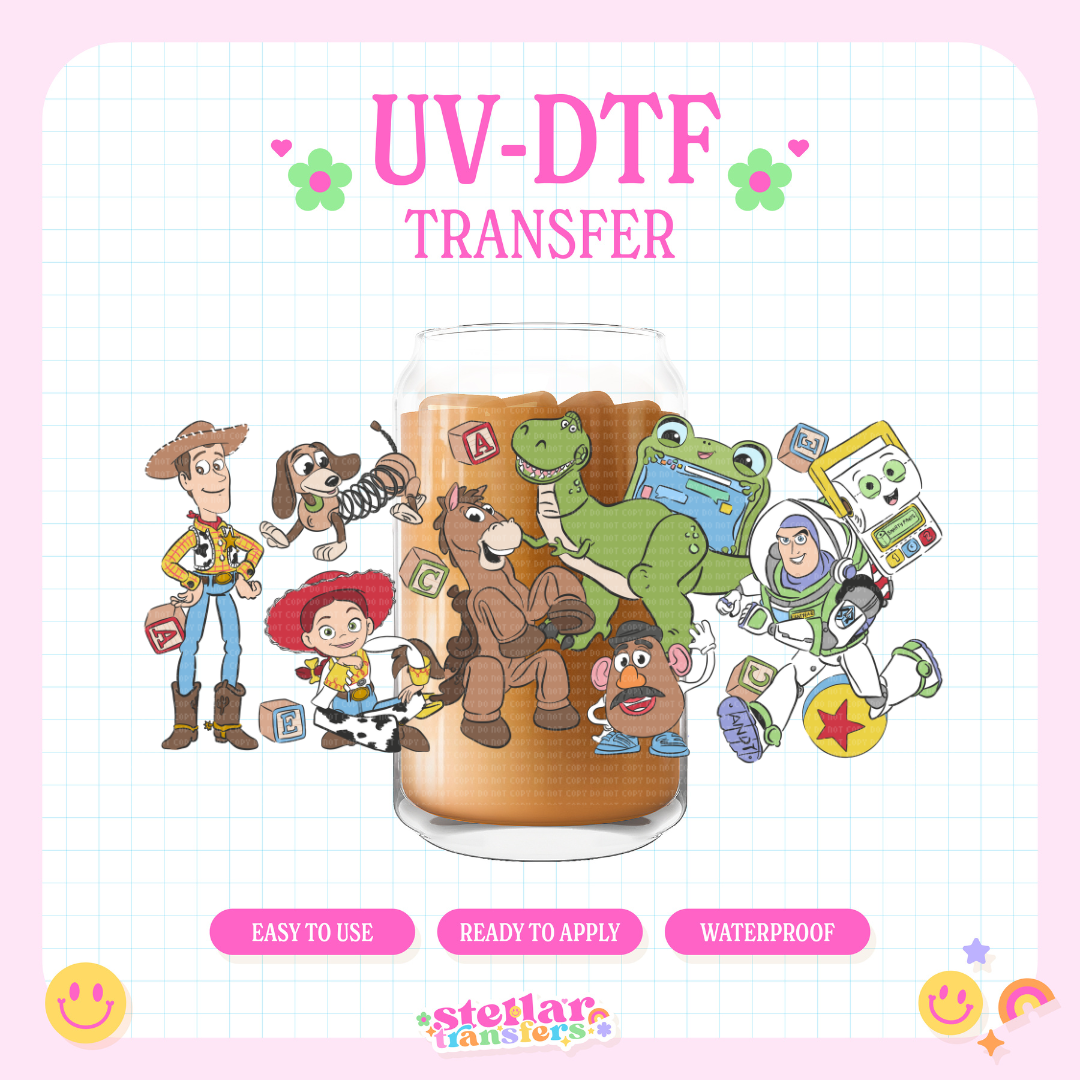 ANDYS TOYS - 16 OZ UV DTF