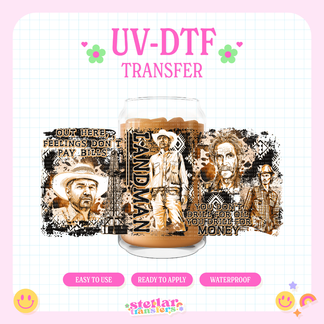 LAND PLACE - 16 OZ UV DTF