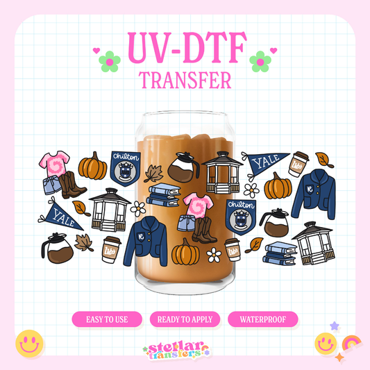 STARS COLLEGE - 16 OZ UV DTF