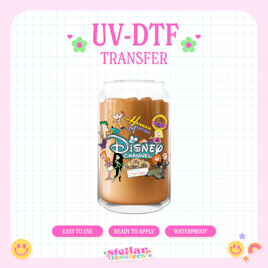THROWBACK TV - UV DTF DECAL