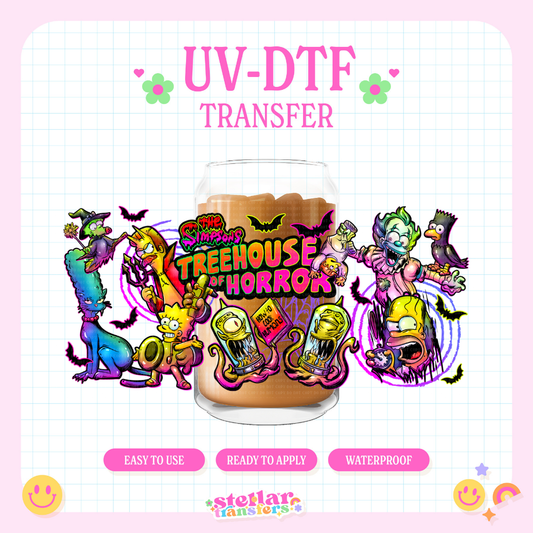 TREEHOUSE HORROR - 16 OZ UV DTF