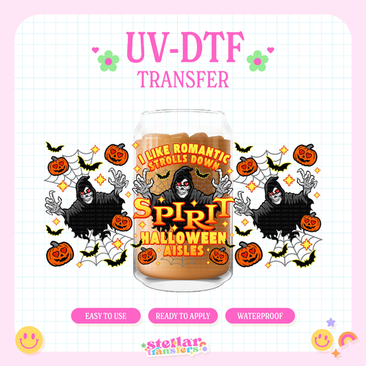 SPIRIT HALLOWEEN - 16 OZ UV DTF