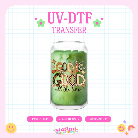 GOD IS GOOD - UV DTF DECAL
