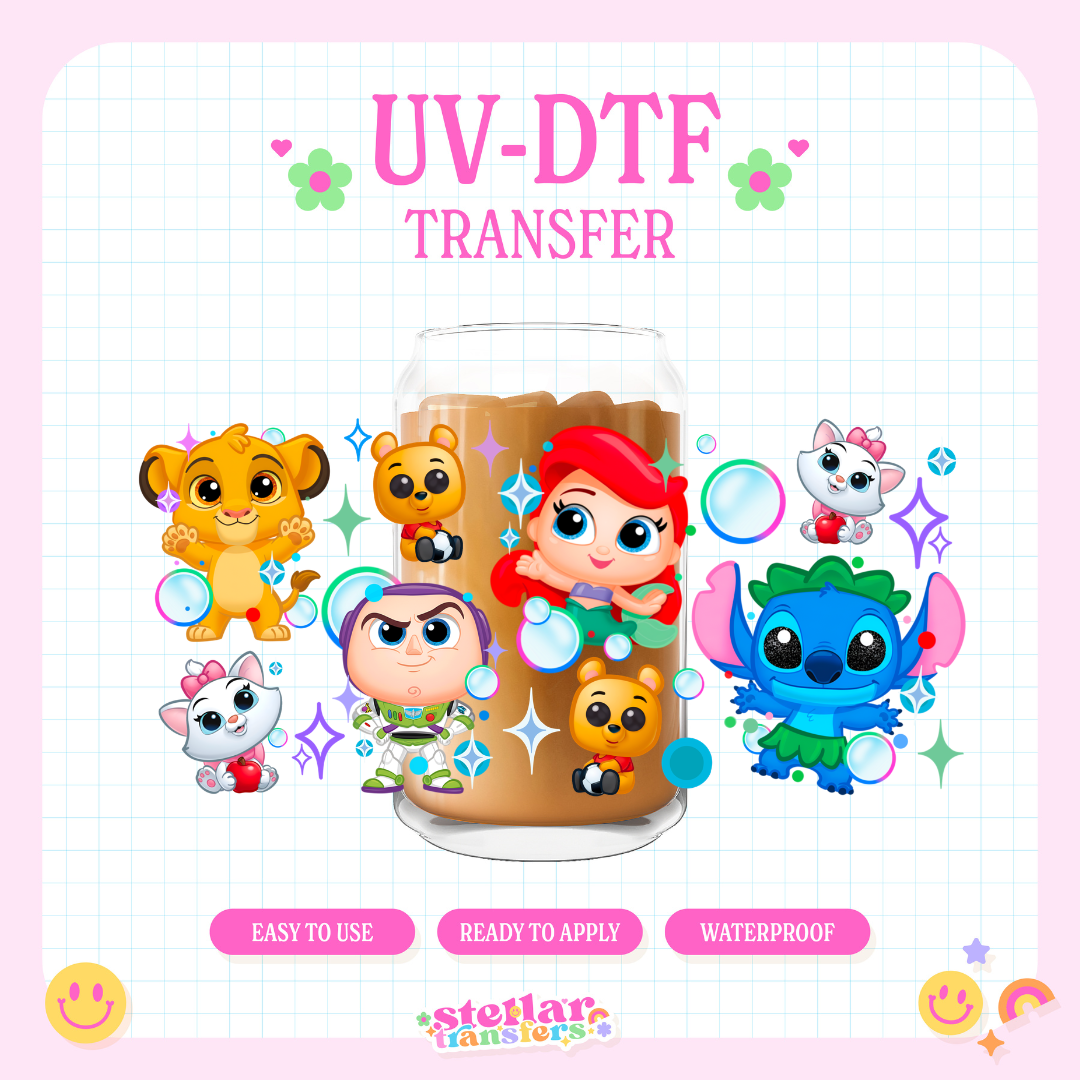 MAGICAL DORABLES - 16 OZ UV DTF