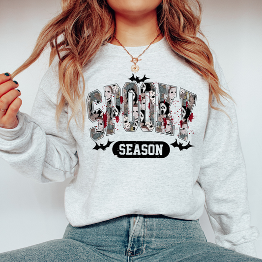 SPOOKY SEASON - CLEAR FILM SCREEN PRINT