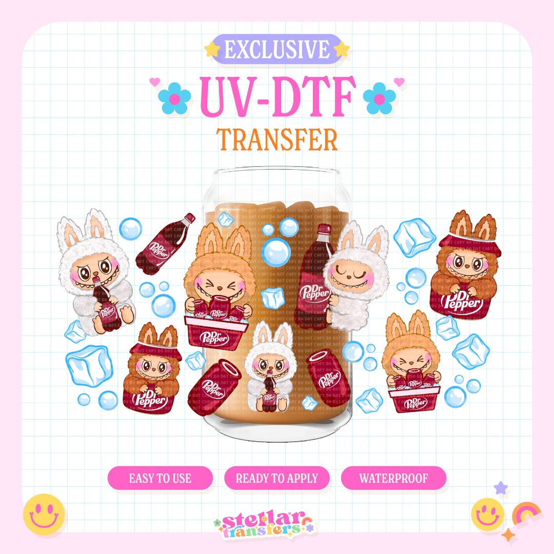 DR PEP BUBU EXCLUSIVE - 16 OZ UV DTF