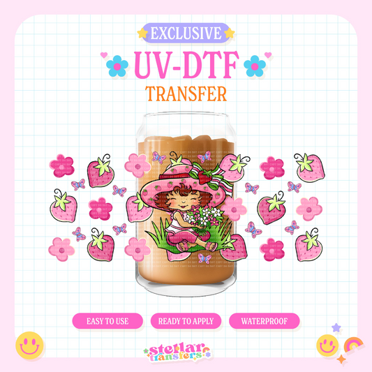 SHORTCAKE GIRL EXCLUSIVE- 16 OZ UV DTF