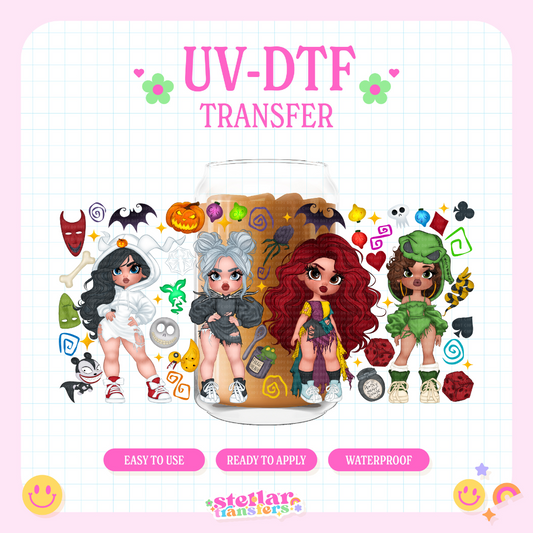 NBC DOLLZ - 16 OZ UV DTF