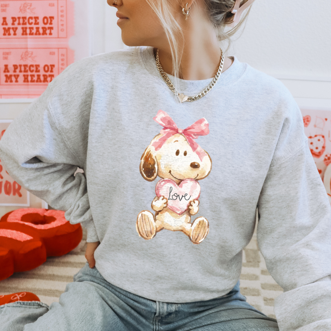 COQUETTE SNOOP - CLEAR FILM SCREEN PRINT