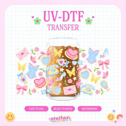 VINTAGE COQUETTE - 16 OZ UV DTF