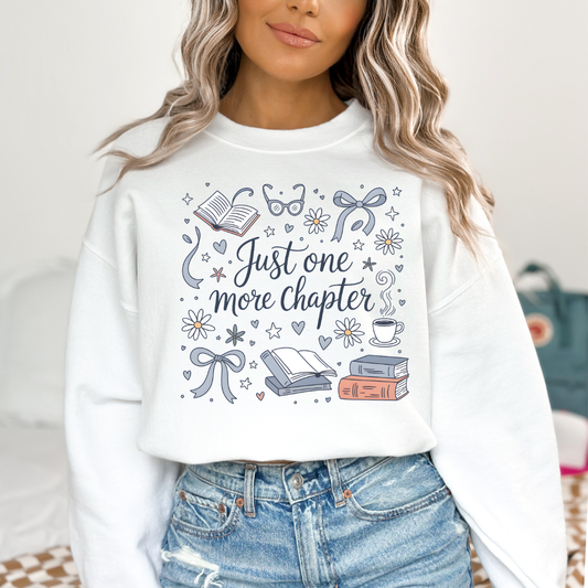 JUST ONE MORE CHAPTER - CLEAR FILM SCREEN PRINT