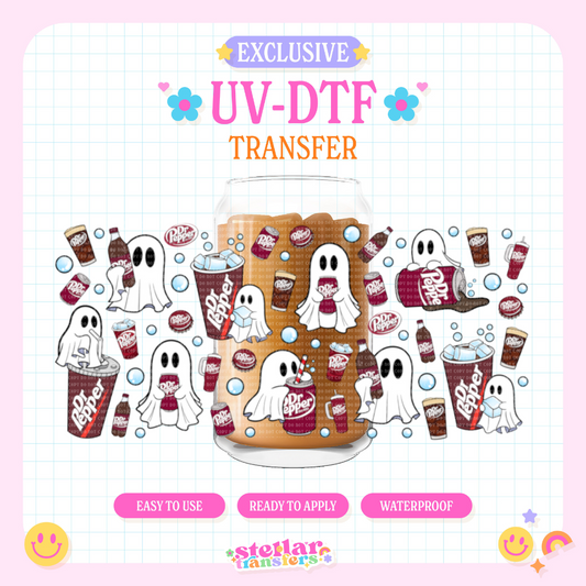 PEPP SODA GHOSTS EXCLUSIVE - 16 OZ UV DTF