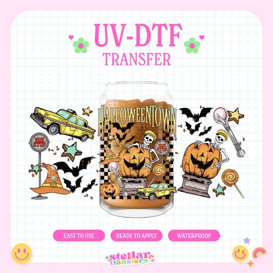 HALLOWEEN TWN - 16 OZ UV DTF
