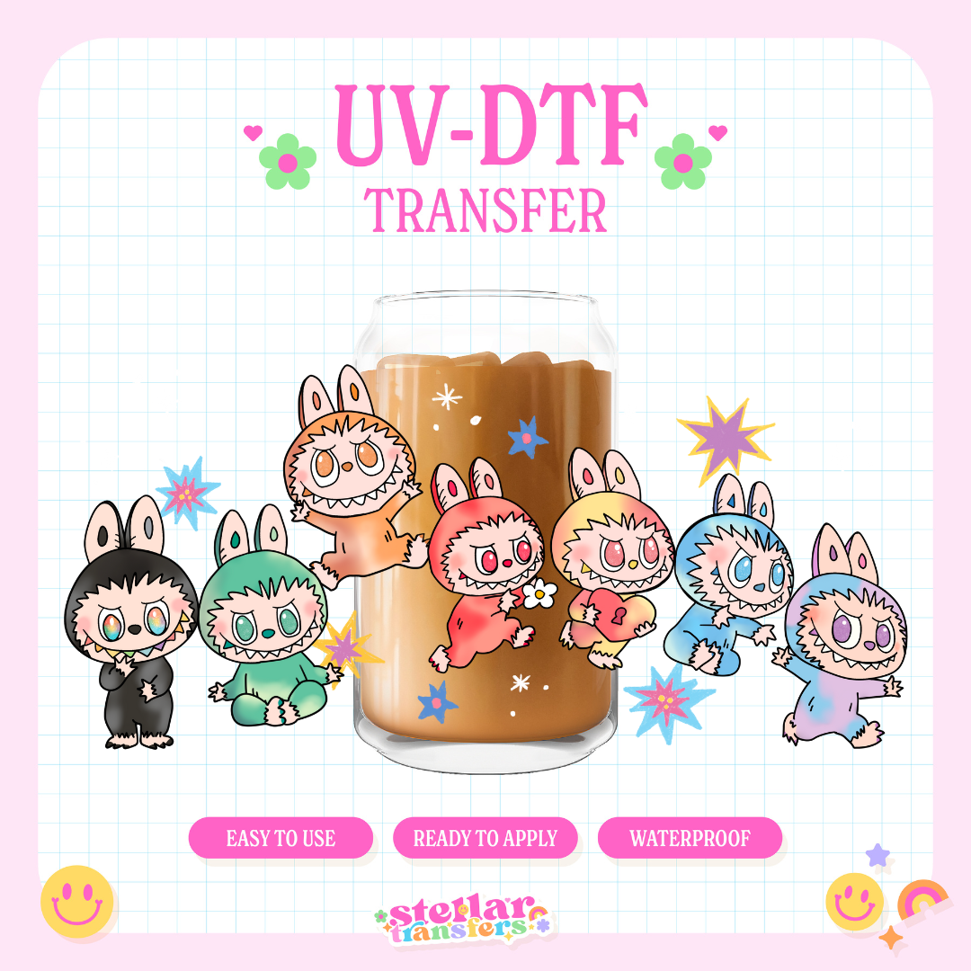 CUTE ENERGY LABU - 16 OZ UV DTF