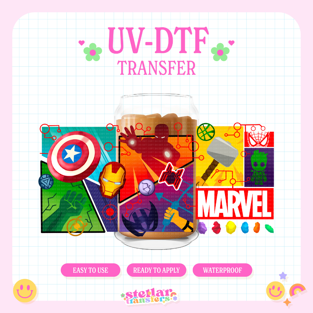 MARVL - 16 OZ UV DTF