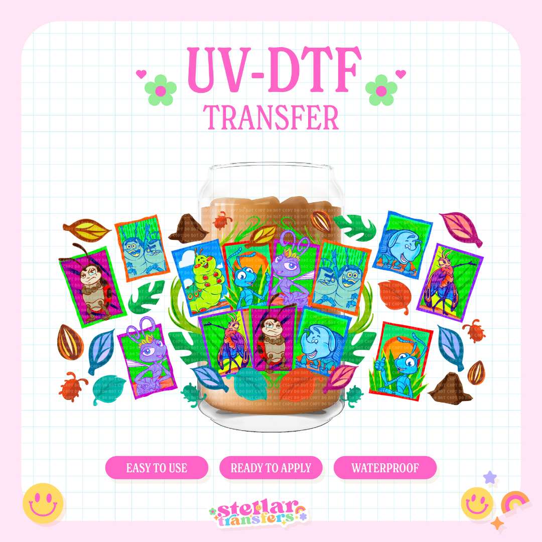 BUG MOVIE - 16 OZ UV DTF