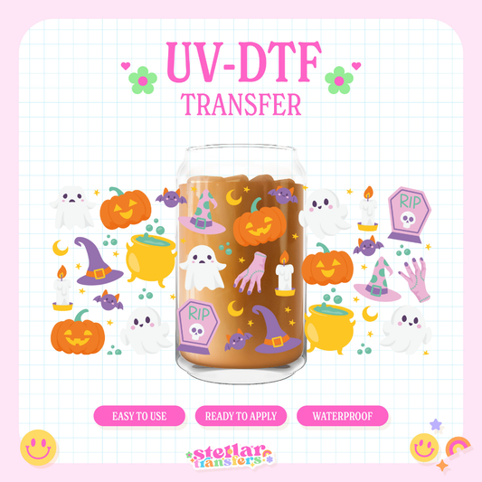 SPOOKY THINGS - 16 OZ UV DTF