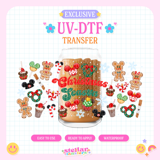 CHRISTMAS SEASON EXCLUSIVE - 16 OZ UV DTF