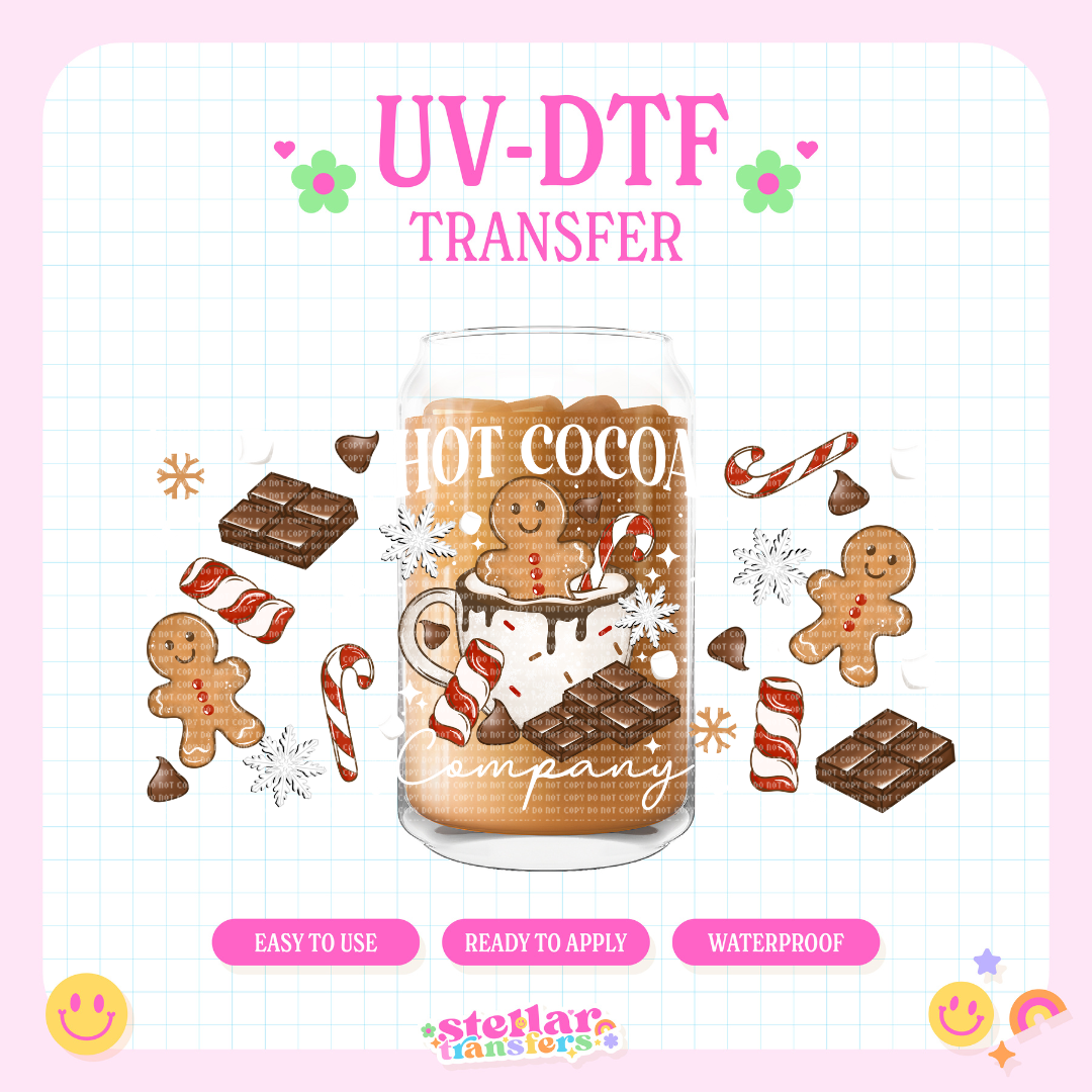 HOT COOCA - 16 OZ UV DTF