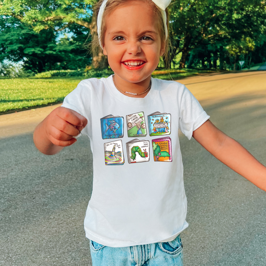 YOUTH SCHOOL BOOKS - CLEAR FILM SCREENPRINT