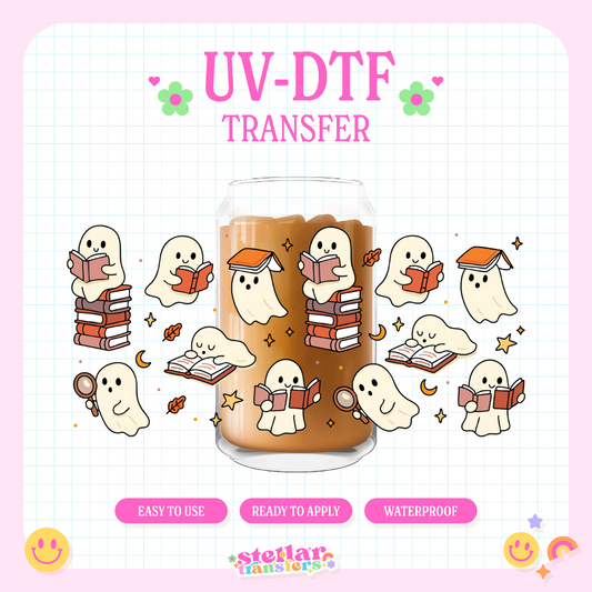 GHOUL BOOK CLUB - 16 OZ UV DTF