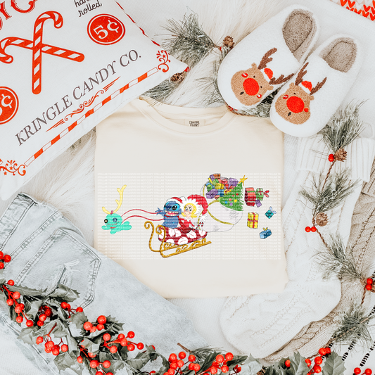 ALIEN + CINDY LOU EXCLUSIVE - CLEAR FILM SCREEN PRINT