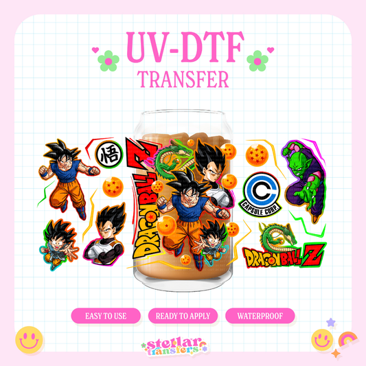 DRAGON Z - 16 OZ UV DTF