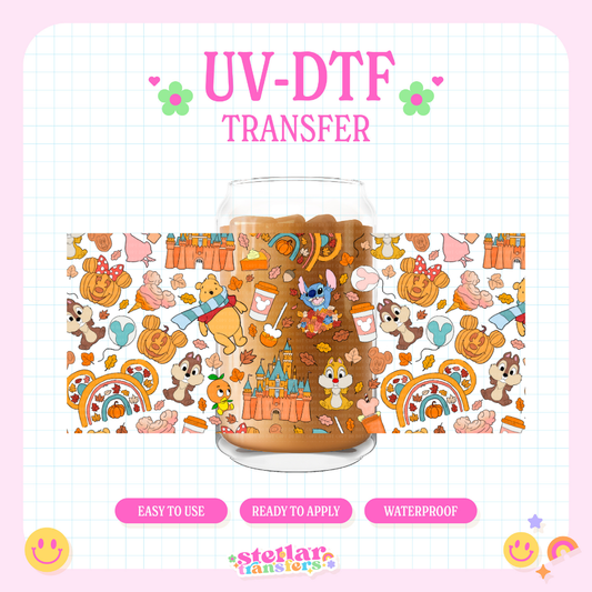 FALL MAGICAL PARK - 16 OZ UV DTF