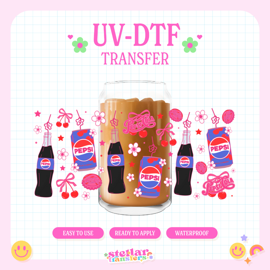 PEPS SODA - 16 OZ UV DTF