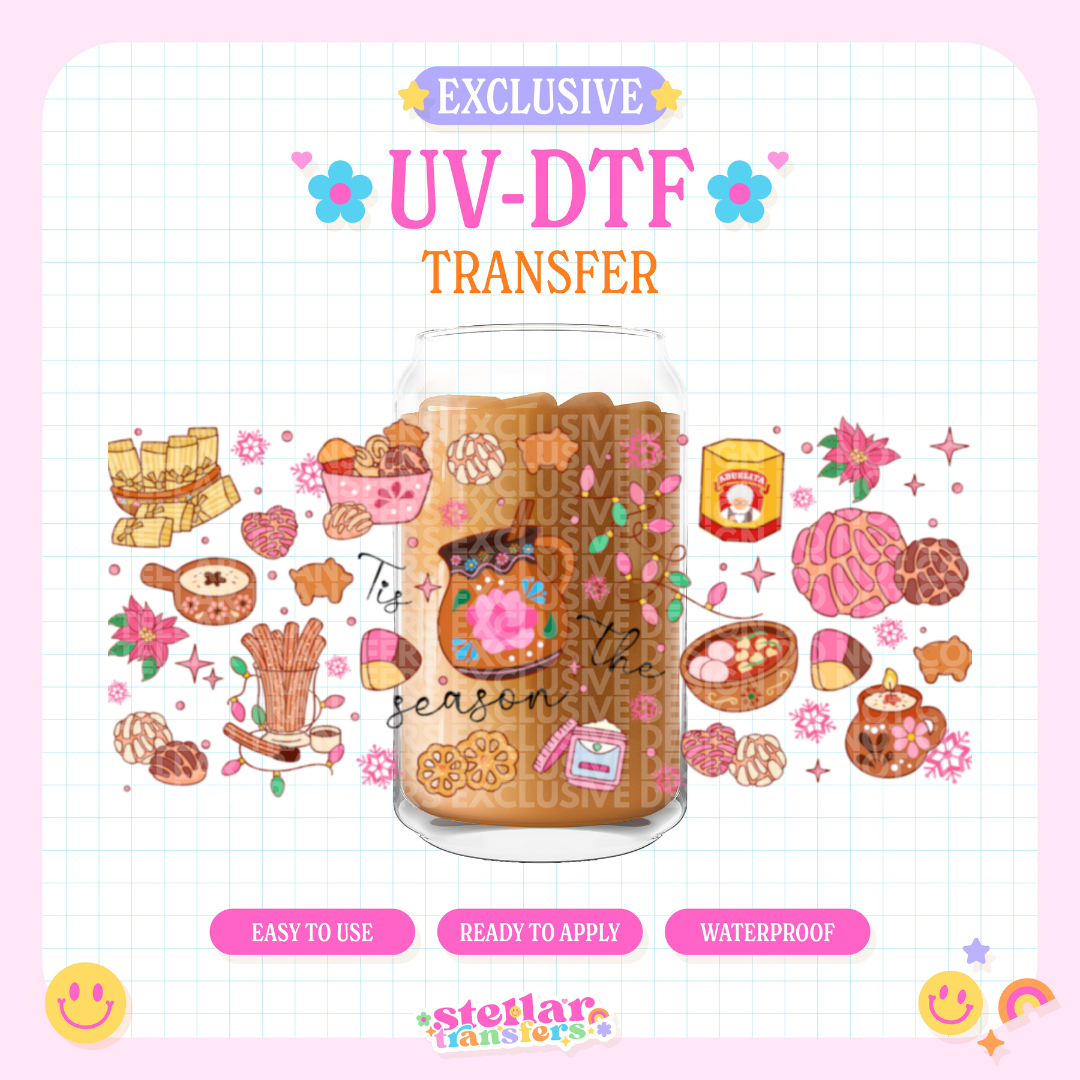 HISPANIC TIS' THE SEASON EXCLUSIVE - 16 OZ UV DTF