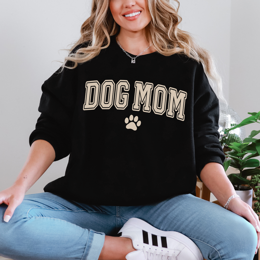 DOG MOM - SINGLE COLOR SCREEN PRINT