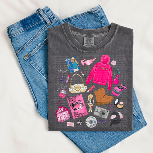 Y2K EXCLUSIVE - CLEAR FILM SCREEN PRINT