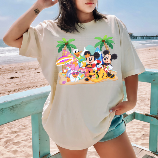 SUMMER MAGICAL FRIENDS EXCLUSIVE - CLEAR FILM SCREEN PRINT