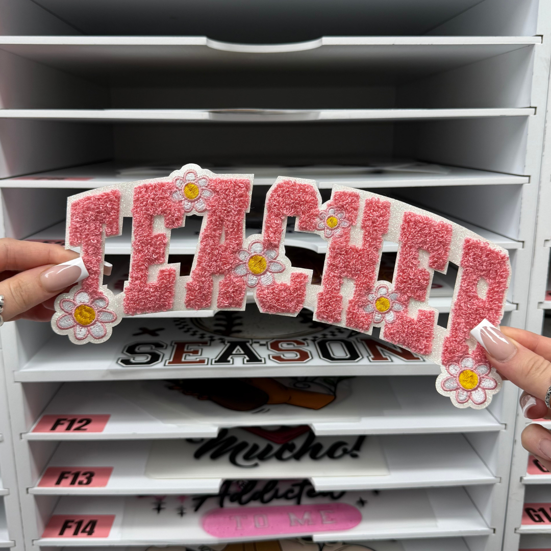TEACHER - CHENILLE PATCH