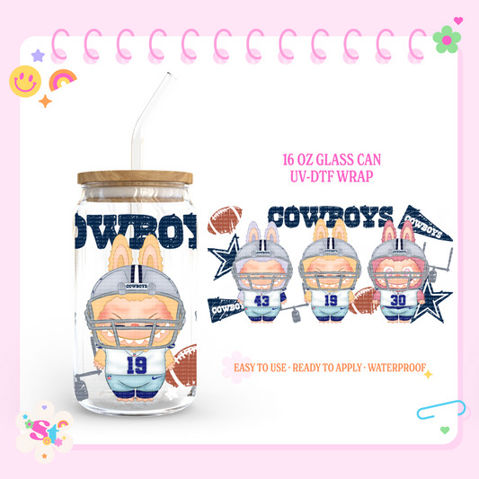 DAL COWBOY LABO - 16 OZ UV DTF