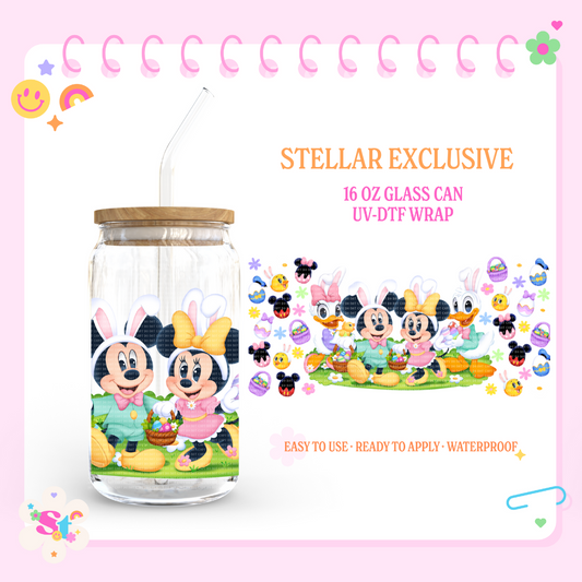 SPRING MOUSE FRIENDS EXCLUSIVE  - 16 OZ UV DTF