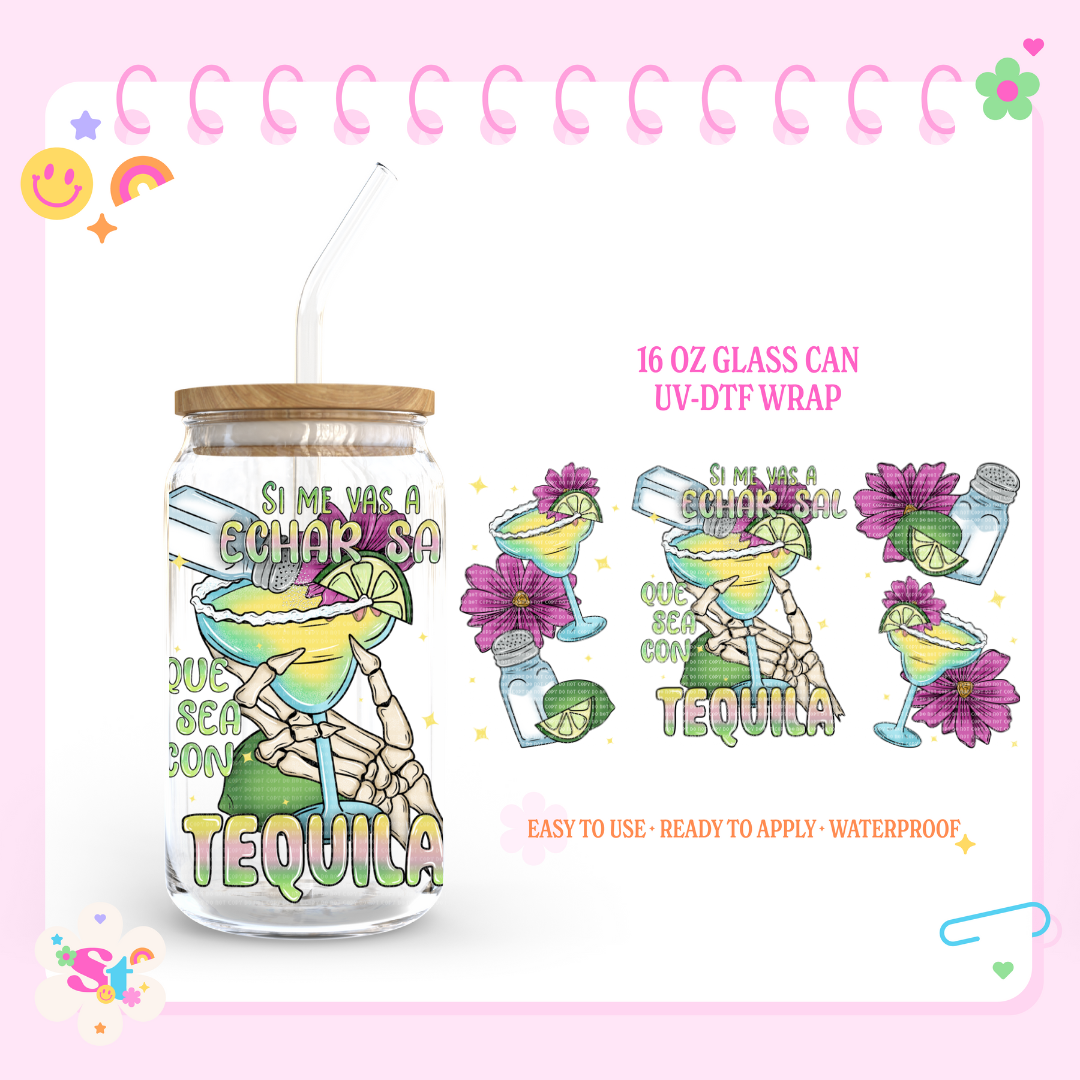 LA SALADA - 16 OZ UV DTF WRAP