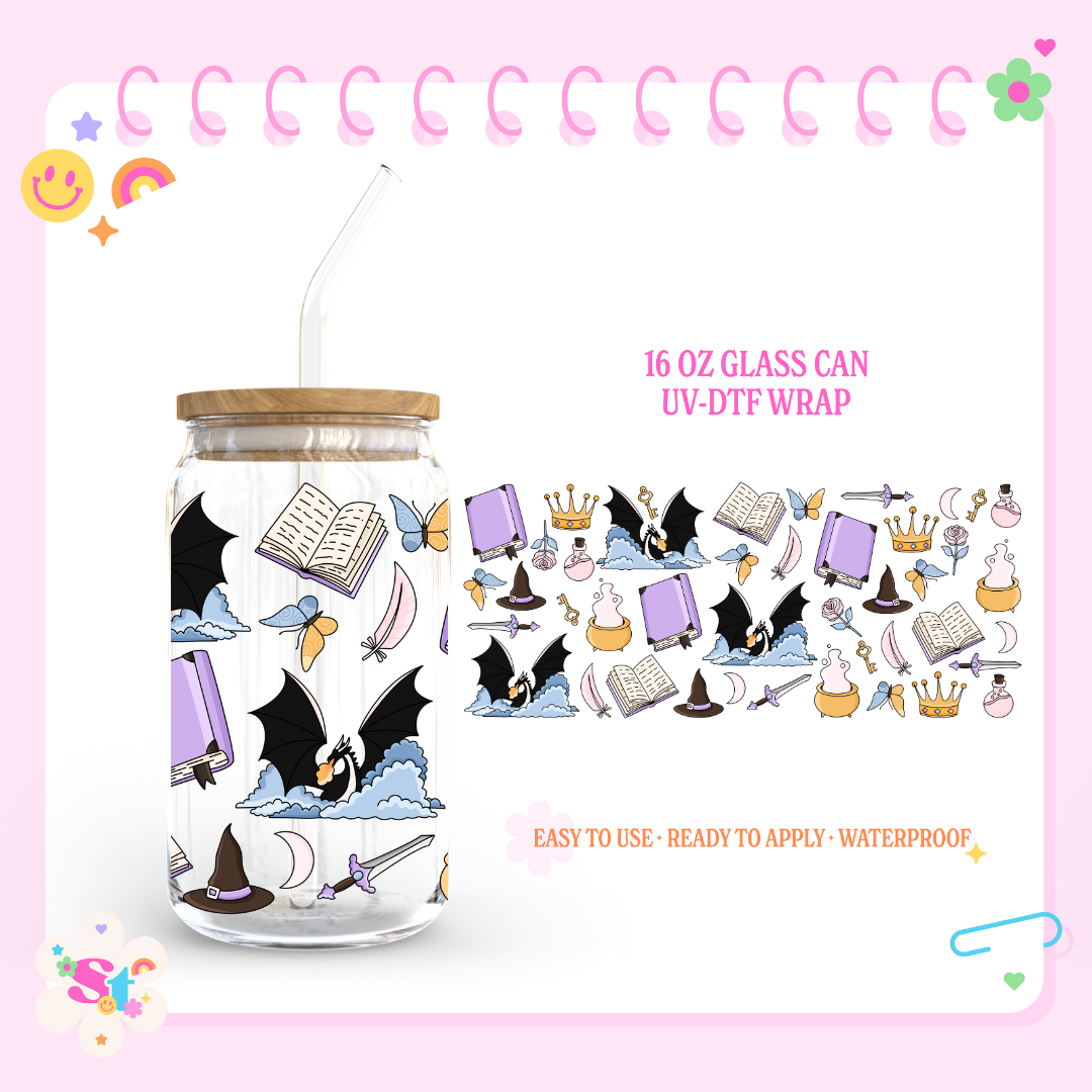 DRAGON - 16 OZ UV DTF