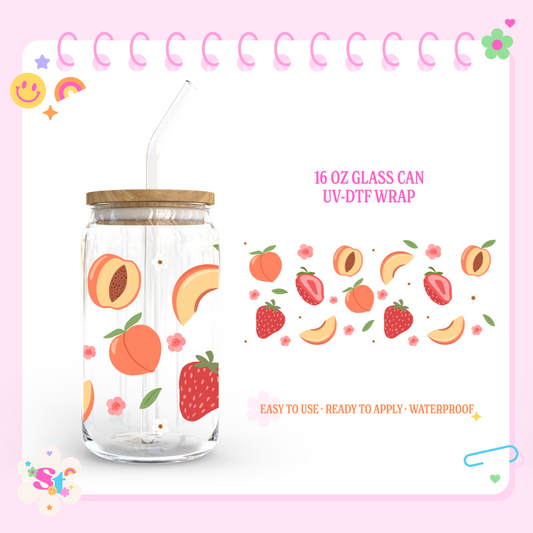 FRUITS - 16 OZ UV DTF WRAP