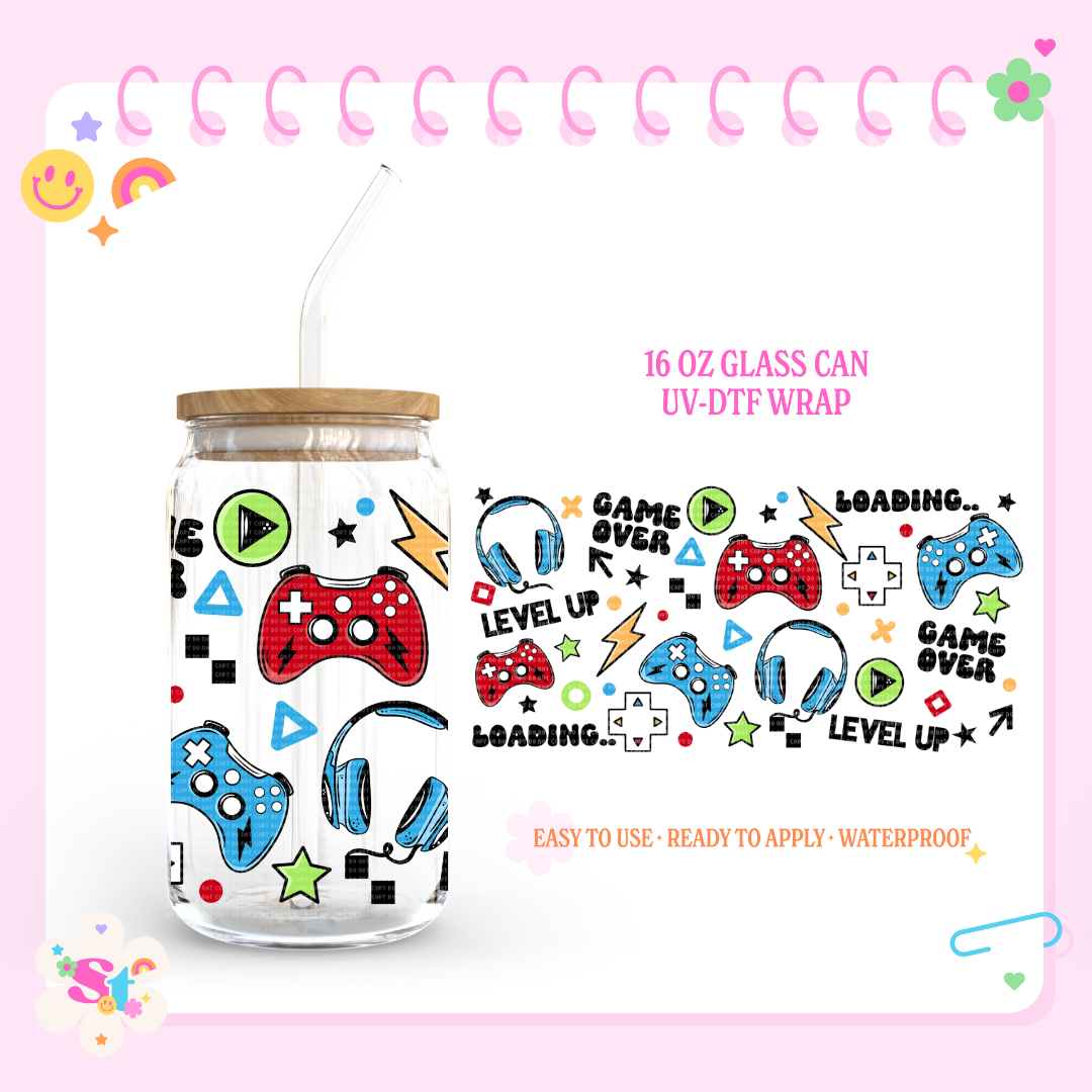 GAMER - 16 OZ UV DTF