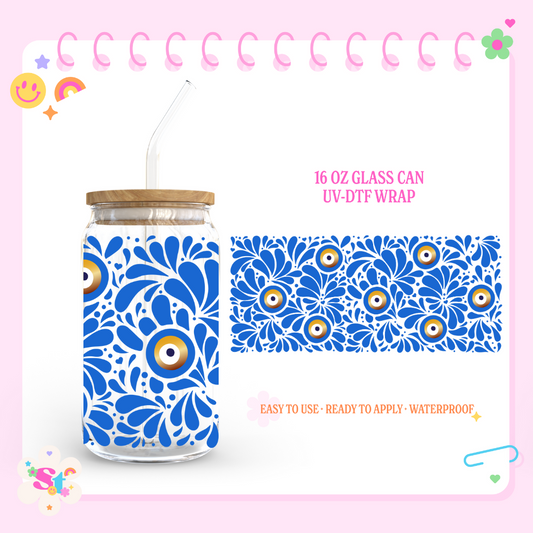 EVIL EYE TALAVERA - 16 OZ UV DTF