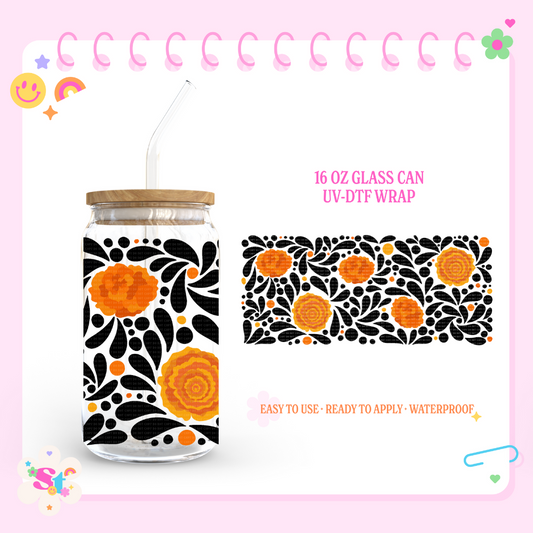 MARIGOLD TALAVERA - 16 OZ UV DTF WRAP