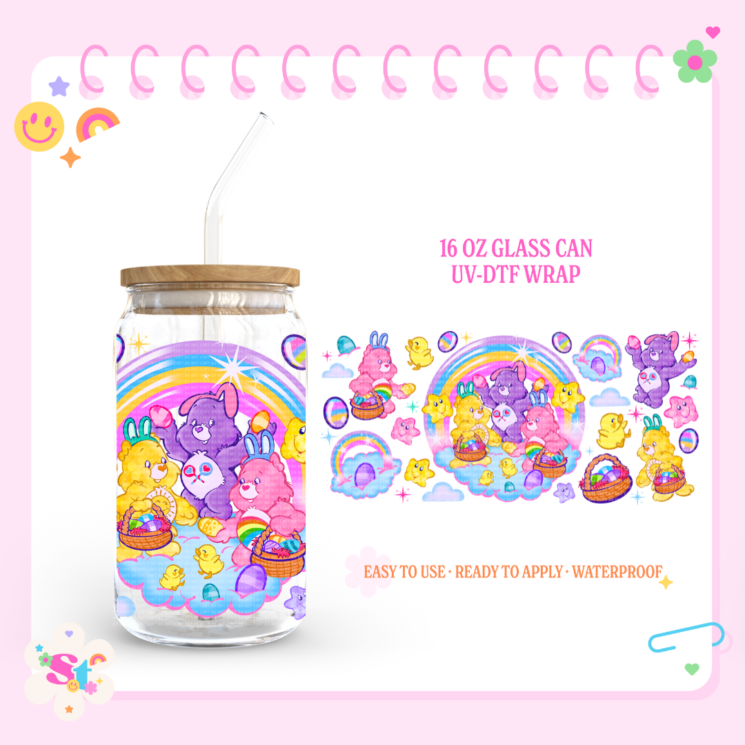 CARE FRIENDS SPRING - 16 OZ UV DTF